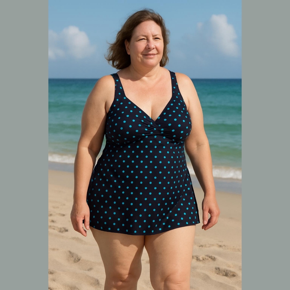 Plus size One Piece Swimsuit